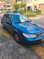 Saab 9-5 2.0 T AUT 1998 Blauw net gekeurd., Auto's, Saab, Stof, 1800 kg, 4 cilinders, Blauw