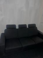 Comfortabele 3-zits bank, Ophalen, Gebruikt, Stof