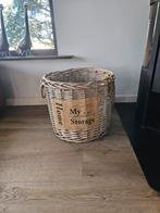 Leuke rieten opbergmand, Huis en Inrichting, Woonaccessoires | Kisten, Overige materialen, Minder dan 50 cm, Gebruikt, Minder dan 50 cm