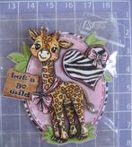 3D plaatje giraf., Ophalen of Verzenden, Nieuw, Dieren, Overige typen