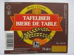 bieretiket Belgie 21-8 (O6) piedboeuf, Ophalen of Verzenden, Gebruikt, Overige typen, Overige merken
