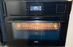 ZGAN! Luxe AEG inbouw combi oven/stoomoven KSK798280B, 45 tot 60 cm, Ophalen of Verzenden, Zo goed als nieuw, Oven met grill