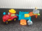 Vtech zoef zoef dieren Tractor en dierenkar + guusje, Ophalen, Gebruikt, 6 maanden tot 2 jaar