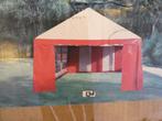 partytent paviljoen 8x6m (rood) ongebruikt, Ophalen, Opvouwbaar, Partytent, 6 meter of meer