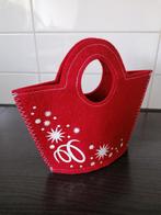 Rood tasje gemaakt van vilt, Kinderen en Baby's, Kindermode-accessoires, Ophalen of Verzenden, Zo goed als nieuw, Onbekend