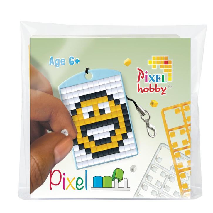 Pixelhobby medaillon startset emoji sleutelhanger 23108, Hobby en Vrije tijd, Knutselen, Nieuw, Materiaal, Ophalen of Verzenden