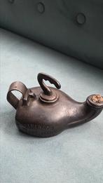 Oud olie lampje, Antiek en Kunst, Ophalen of Verzenden