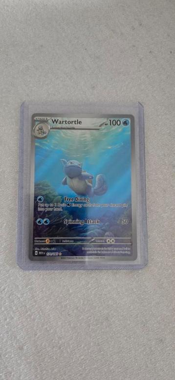 Wartortle 171/165 - Pokémonkaart beschikbaar voor biedingen