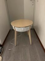 Starkvind IKEA - Luchtzuiverende bijzettafel, Minder dan 55 cm, Rond, Zo goed als nieuw, Hout