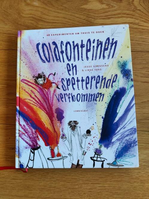 Jesse Goossens - Colafonteinen en spetterende verfbommen, Boeken, Kinderboeken | Jeugd | onder 10 jaar, Zo goed als nieuw, Non-fictie