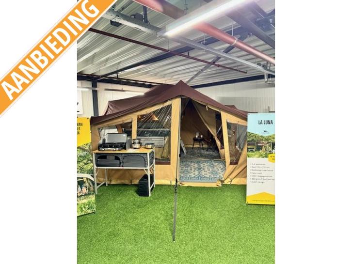 Campooz La Luna 2024, Caravans en Kamperen, Vouwwagens, Campooz, tot en met 4