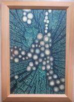 olieverf op doek in lichthouten lijst    o, Antiek en Kunst, Ophalen