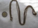 28.  Schitterende oude dameshorlogeketting met schuif, 150cm, Sieraden, Tassen en Uiterlijk, Antieke sieraden, Ophalen