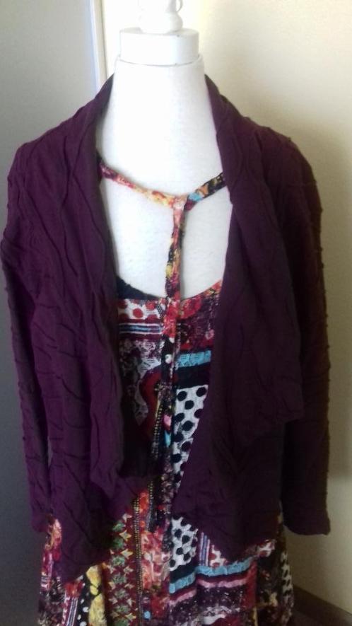 Apart paars vestje van Yest, maat 38, Kleding | Dames, Truien en Vesten, Zo goed als nieuw, Maat 38/40 (M), Paars, Ophalen of Verzenden