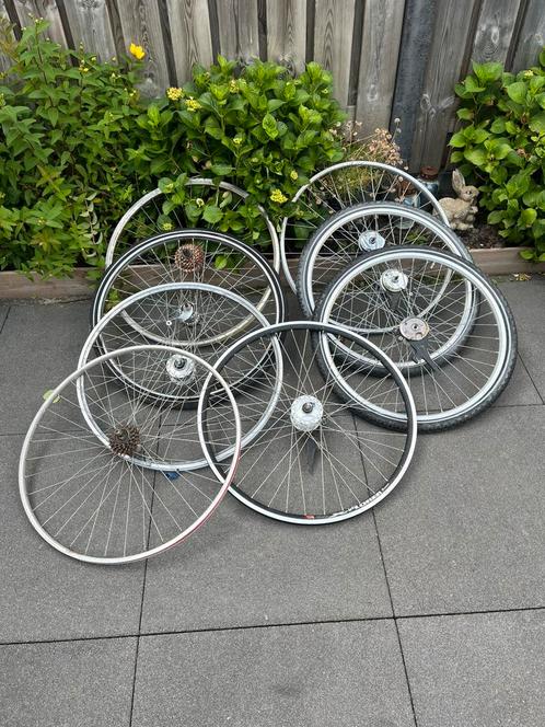 Fiets velgen banden, Fietsen en Brommers, Fietsonderdelen, Zo goed als nieuw, Algemeen, Wiel, Ophalen of Verzenden