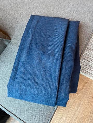Twee luxe donkerblauwe gordijnen 270 x 200 beschikbaar voor biedingen