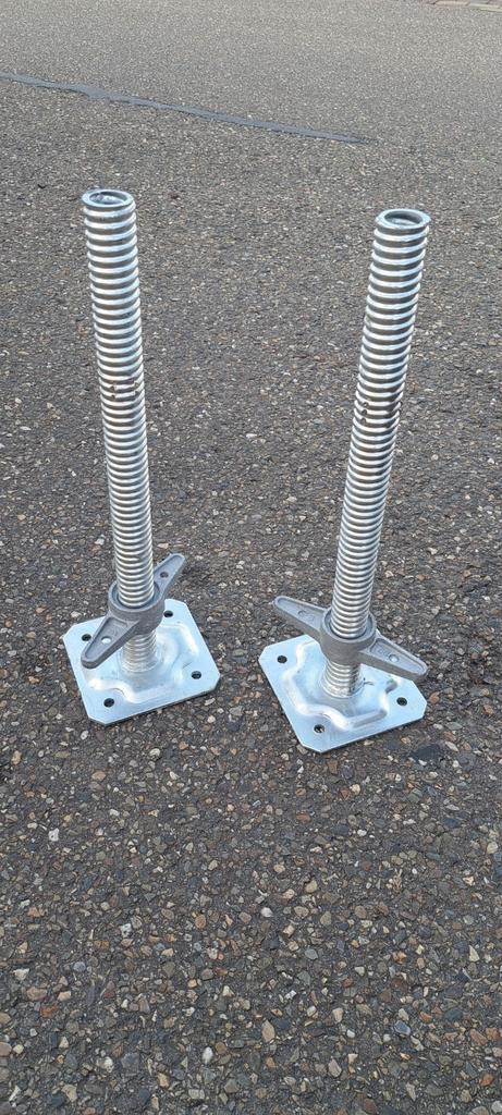 Steiger voet spindels 60 cm➡️pallet voordeel Prijs, Doe-het-zelf en Verbouw, Steigers, Nieuw, Ophalen of Verzenden