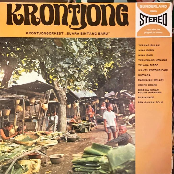 Krontjong - Suara Bintang Baru - Vinyl, Cd's en Dvd's, Vinyl | Wereldmuziek, Gebruikt, Aziatisch, 12 inch, Ophalen of Verzenden