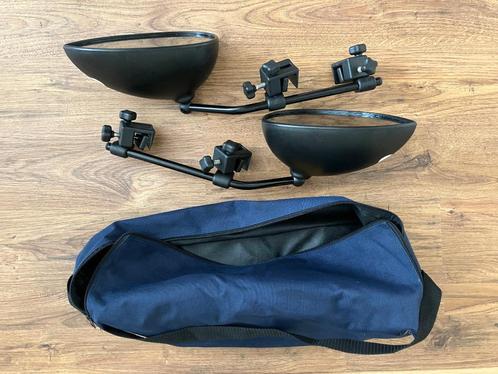 Milenco Aero 4 caravanspiegels, Caravans en Kamperen, Caravan accessoires, Zo goed als nieuw, Ophalen of Verzenden