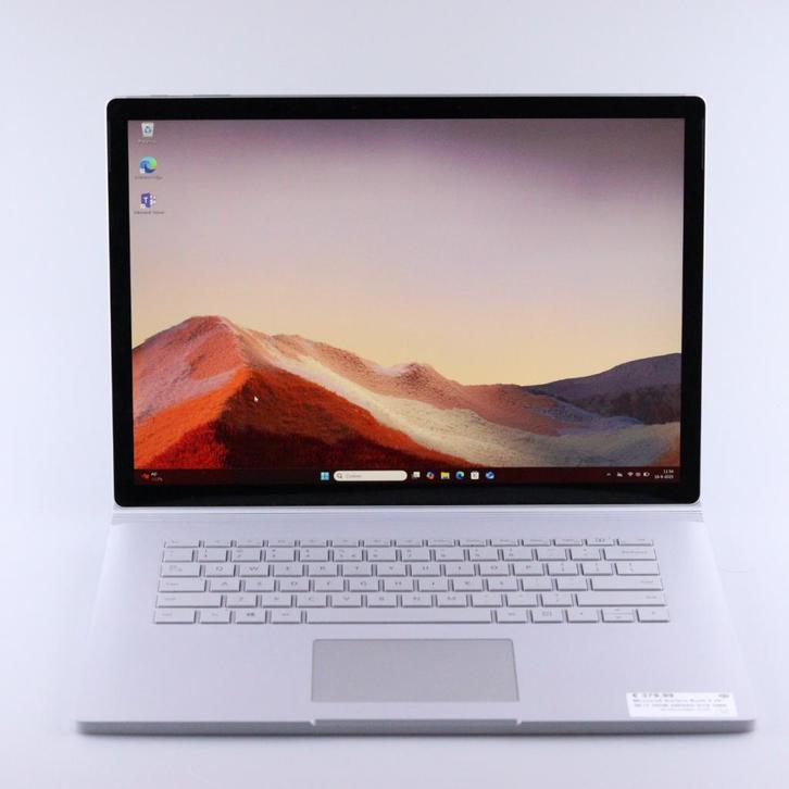 Microsoft Surface Book 2 15'' 3K i7 16GB 256SSD GTX 1060, Computers en Software, Windows Laptops, Zo goed als nieuw