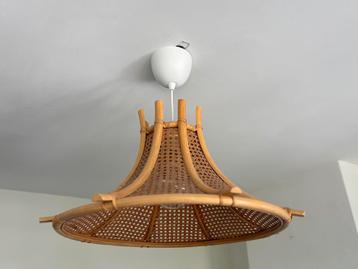 Vintage Rotan lampenkap - Mid Century Modern beschikbaar voor biedingen