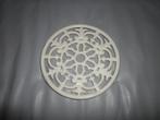 Gietijzer Onderzetter Wit Frans Vintage, Antiek en Kunst, Ophalen of Verzenden