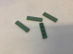 Lego tegel 1x4 zandgroen, Ophalen of Verzenden, Gebruikt, Losse stenen, Lego