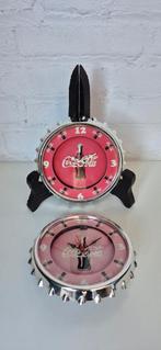 Erg leuke, retro Coca-Cola wandklokjes, Ophalen of Verzenden, Zo goed als nieuw, Gebruiksvoorwerp