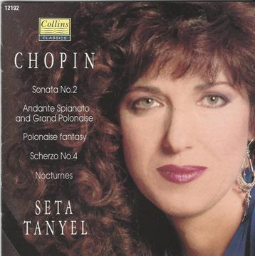 Chopin - Sonata No. 2,Andante,Polonaise/ Seta Tanyel = 3,99 beschikbaar voor biedingen