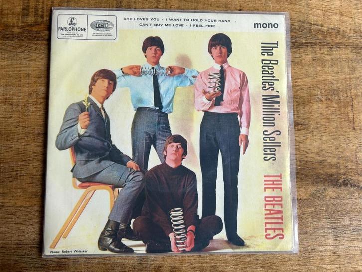 EP the Beatles, Million Sellers, Cd's en Dvd's, Vinyl | Pop, Gebruikt, 1960 tot 1980, Overige formaten, Ophalen of Verzenden