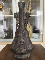 Japanse 18e-eeuwse bronzen vaas 'Kansei Mark', Antiek en Kunst, Antiek | Vazen, Ophalen of Verzenden