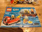 Lego City 60106 brandweer hovercraft, Ophalen of Verzenden, Gebruikt