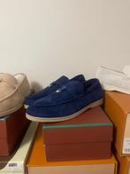 Loro Piana Summer Walk Charms Suede Loafer Blue, Kleding | Heren, Schoenen, Ophalen of Verzenden, Nieuw, Blauw, Loafers