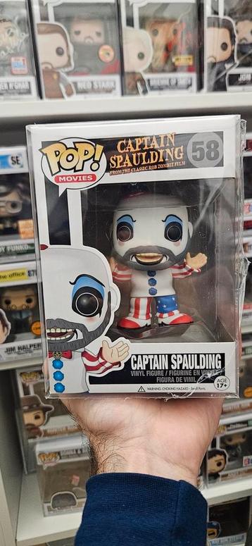 Funko Pop Captain Spaulding #58 beschikbaar voor biedingen