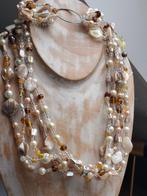 **SALE** prachtige luxe ketting 1,.00 euro, Ophalen of Verzenden, Zo goed als nieuw, Overige kleuren, Overige materialen