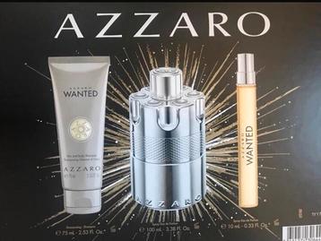  Azzaro wanted 100ml eau de parfum giftset nieuw beschikbaar voor biedingen