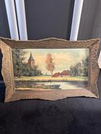 Schilderij, vermoedelijk begin 20e eeuw, 80x50cm, Ophalen