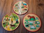 3 Houten puzzels met uitneembare figuren., Ophalen, Gebruikt, Overige typen