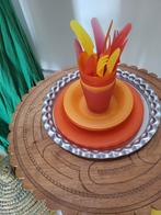 Picknick servies 16 delig bbq camping tuin, Ophalen, Nieuw