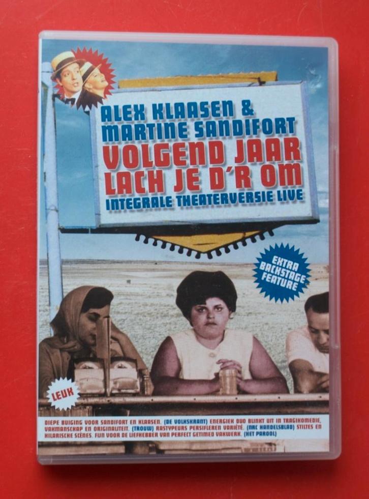Alex Klaasen & Martine Sandifort Volgend jaar lach je erom, Cd's en Dvd's, Dvd's | Nederlandstalig, Gebruikt, Tv fictie, Komedie