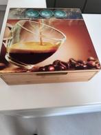 Koffiecups Doos met Print, Ophalen of Verzenden, Gebruikt