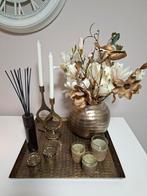 Bronzen Decoratie Set, Ophalen of Verzenden, Zo goed als nieuw