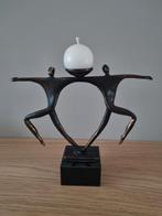 Bronzen Beeldje - Twee Figuren brons, Antiek en Kunst, Ophalen of Verzenden