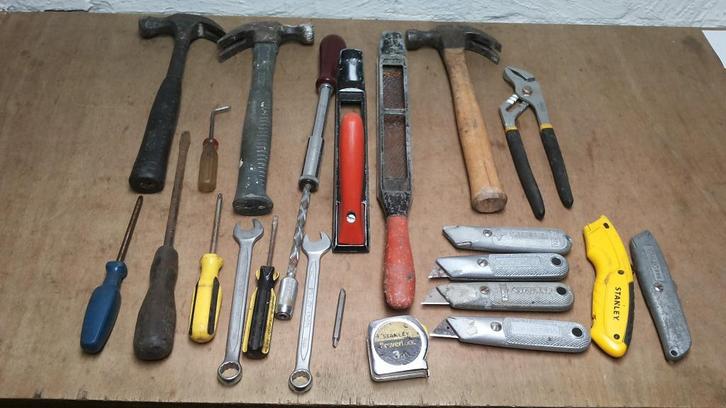 Gereedschap Stanley, Doe-het-zelf en Verbouw, Gereedschap | Handgereedschap, Gebruikt, Ophalen of Verzenden