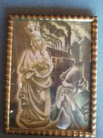 Religieuze prent/schilderij onze lieve vrouw ter thuiskomst, Ophalen of Verzenden