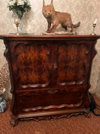 Wortelnoten TV Kast, Gebruikt, 100 tot 150 cm, Ophalen of Verzenden, 25 tot 50 cm