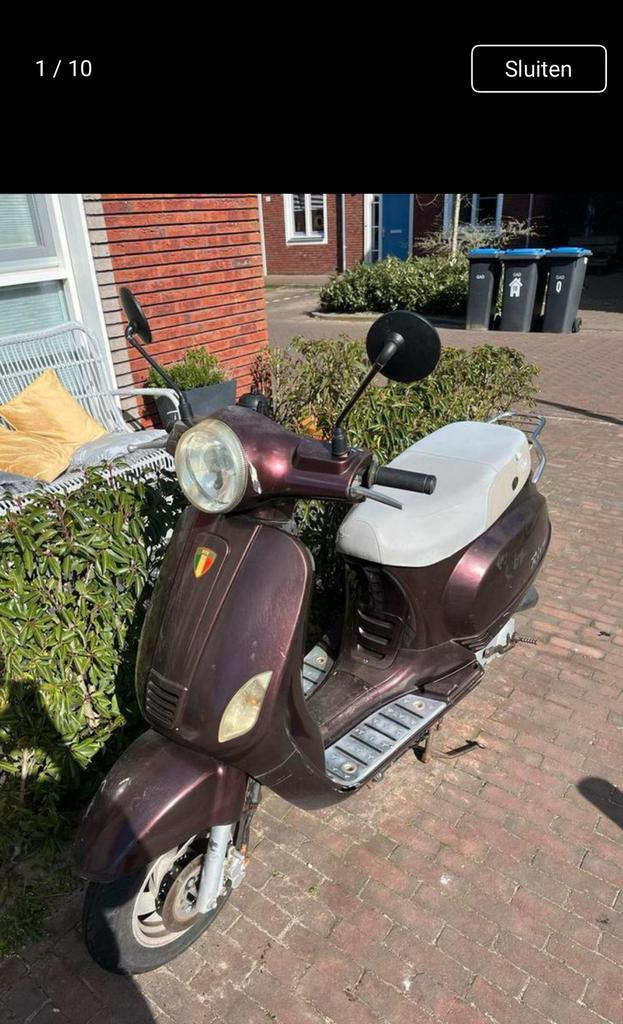 BTC Riva Scooter - Betrouwbaar en rijd goed, Fietsen en Brommers, Snorfietsen en Snorscooters, Gebruikt, Overige merken, Benzine