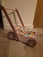 Little Dutch blokkenkar, Kinderen en Baby's, Speelgoed | Houten speelgoed, Ophalen of Verzenden, Gebruikt, Duw- of Trekspeelgoed