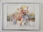 Litho Handbal Wim Hoogstraten nr. 209/250, Ophalen of Verzenden