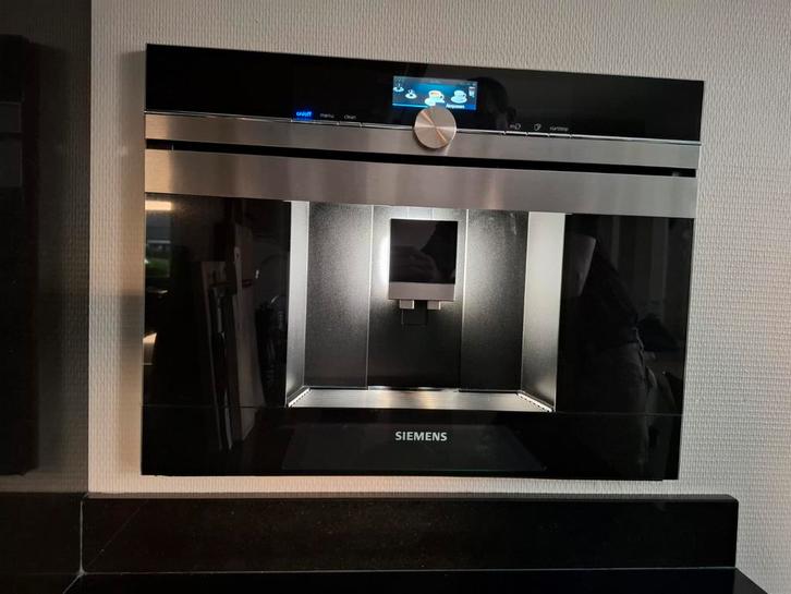 Siemens inbouw koffiemachine, Witgoed en Apparatuur, Koffiezetapparaten, Gebruikt, Koffiemachine, Ophalen